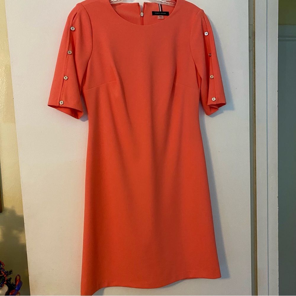 Tommy Hilfinger NWOT Orange Dress.